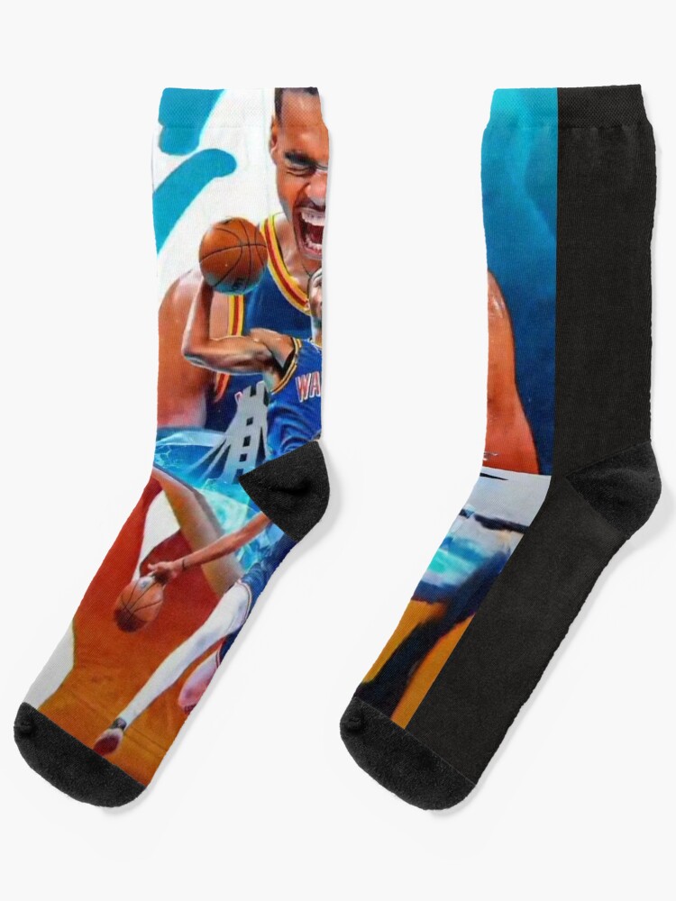 Jordan poole 3 - jordan poole jersey Socks for Sale by sagestar