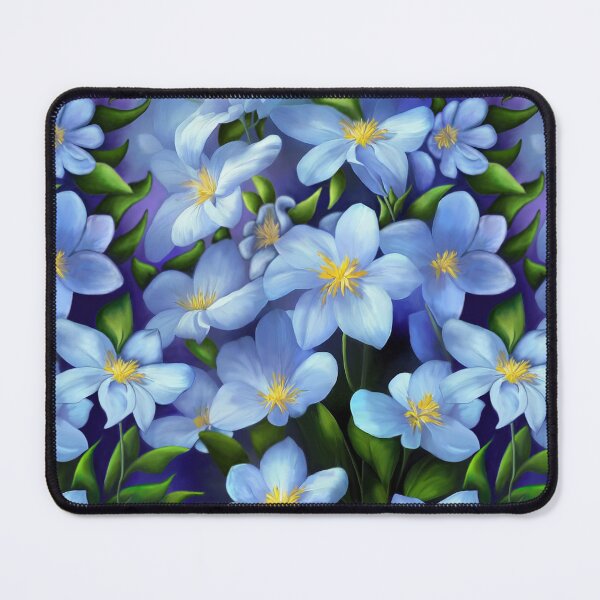 Item preview, Fantasy Blue Flowers  designed and sold by Kestrelle.