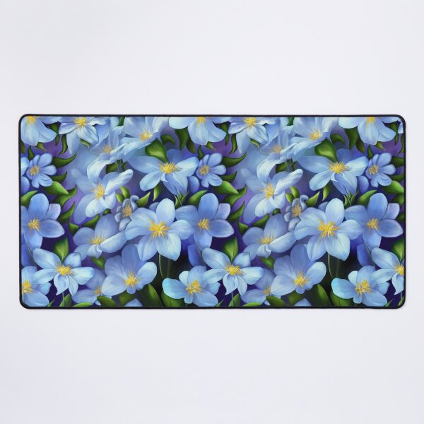 Item preview, Fantasy Blue Flowers  designed and sold by Kestrelle.