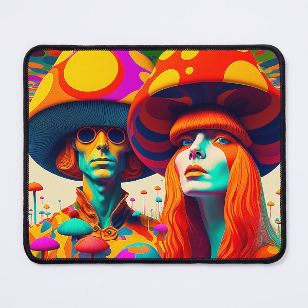 Item preview, PSYCHEDELIC MUSHROOM WORLD, Midjourney AI Artwork designed and sold by davidjulie.