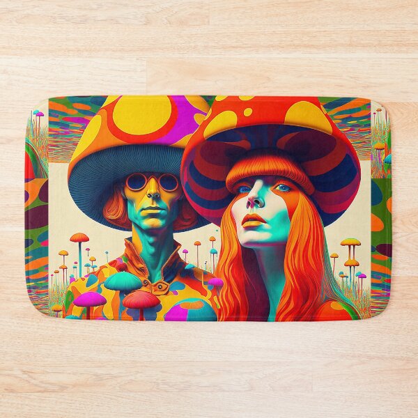 Item preview, PSYCHEDELIC MUSHROOM WORLD, Midjourney AI Artwork designed and sold by davidjulie.