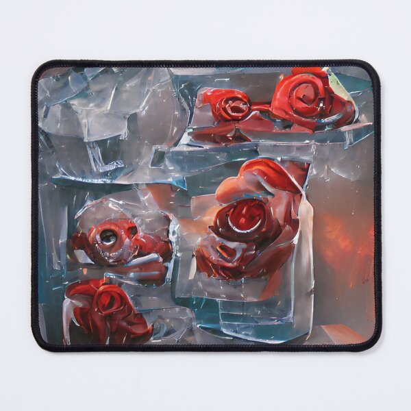 Item preview, Frozen Red Roses 2 - Throw Pillows and Prints.  designed and sold by ScatterHub.