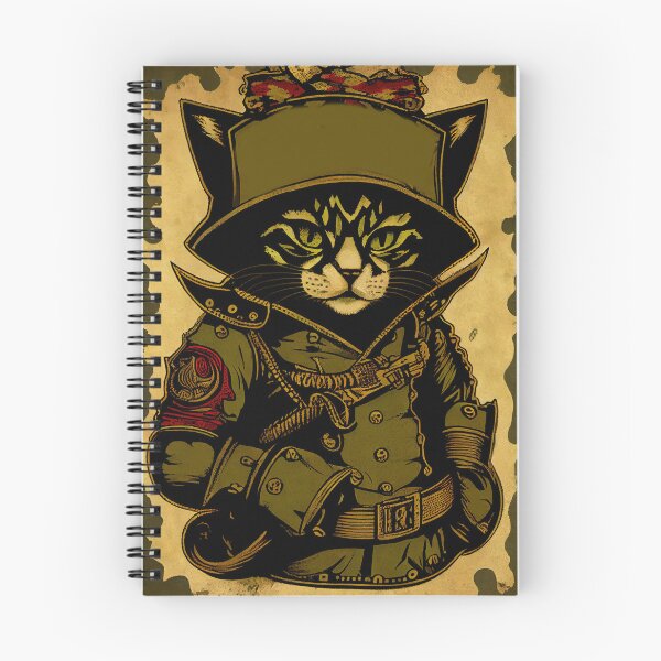 Artikelvorschau, Katze in Uniform entworfen und verkauft von dholzric.