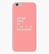 Words Have Energy AND Power iPhone Case