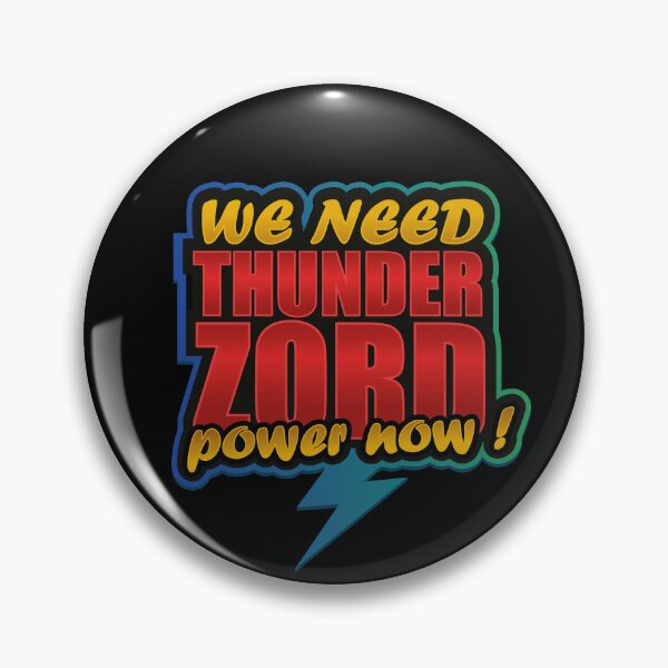 Item preview, Power Rangers - We Need Thunderzord Power Now ! designed and sold by Retto92.