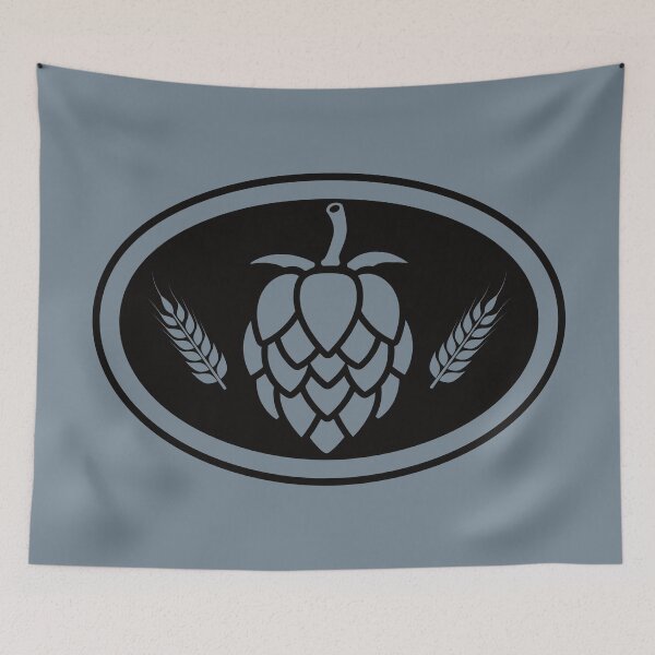 Item preview, Super Beer Hops (black) designed and sold by DKdesigns27.