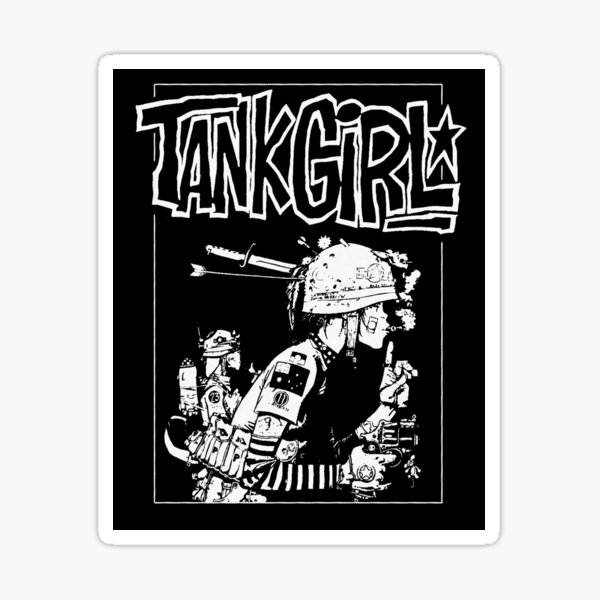 Vista previa del artículo con la obra «Chica tanque», diseñado y vendido por cabrazz.