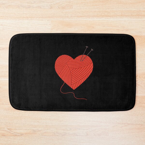 Item preview, Knitting Heart designed and sold by PotluckPrints.