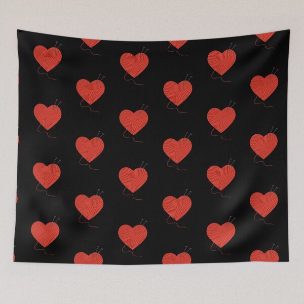 Item preview, Knitting Heart designed and sold by PotluckPrints.