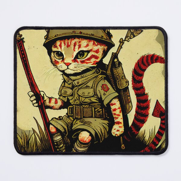 Item preview, Army kitten designed and sold by dholzric.