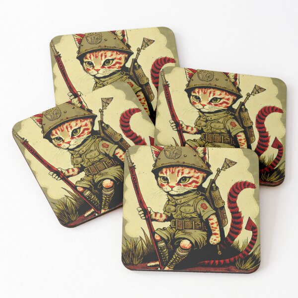 Item preview, Army kitten designed and sold by dholzric.