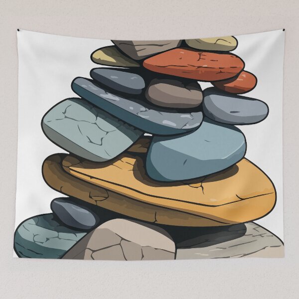 Item preview, Stacking rocks, Rocks! designed and sold by Meloncholai.