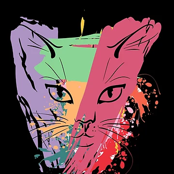 Artwork thumbnail, Cat Face by RBToper