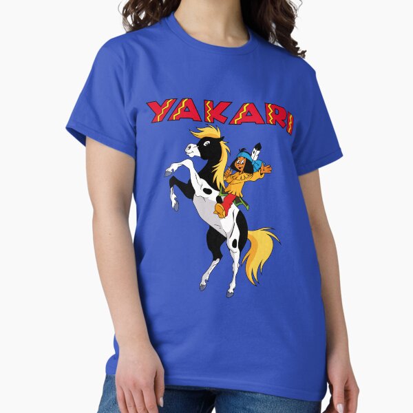 Item preview, yakari advanture funny tee designed and sold by quickkaart.