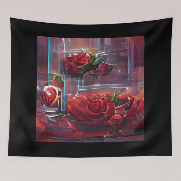 Item preview, Frozen Red Roses 3 - Throw Pillows and Prints.  designed and sold by ScatterHub.