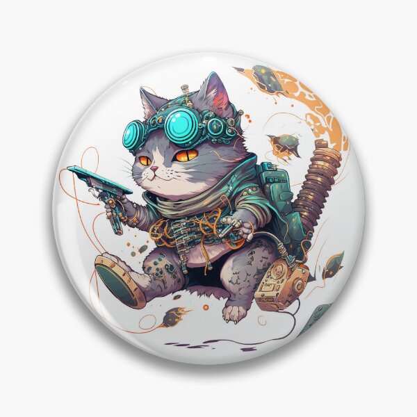 Item preview, Cybercat: Cosmo Fingers designed and sold by shawnwalrus.