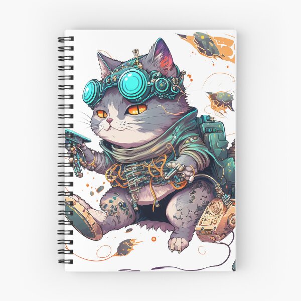 Item preview, Cybercat: Cosmo Fingers designed and sold by shawnwalrus.
