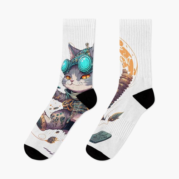 Item preview, Cybercat: Cosmo Fingers designed and sold by shawnwalrus.