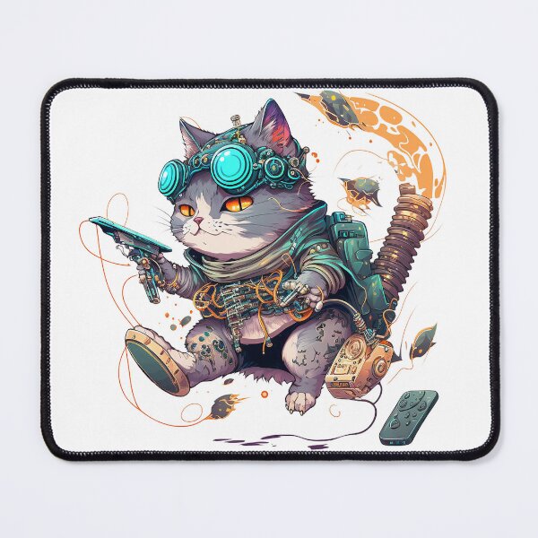 Item preview, Cybercat: Cosmo Fingers designed and sold by shawnwalrus.