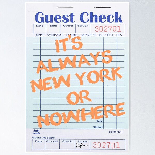 Item preview, nyc baby - GUEST CHECK @NIKKISBLING_ designed and sold by nicolekap29.