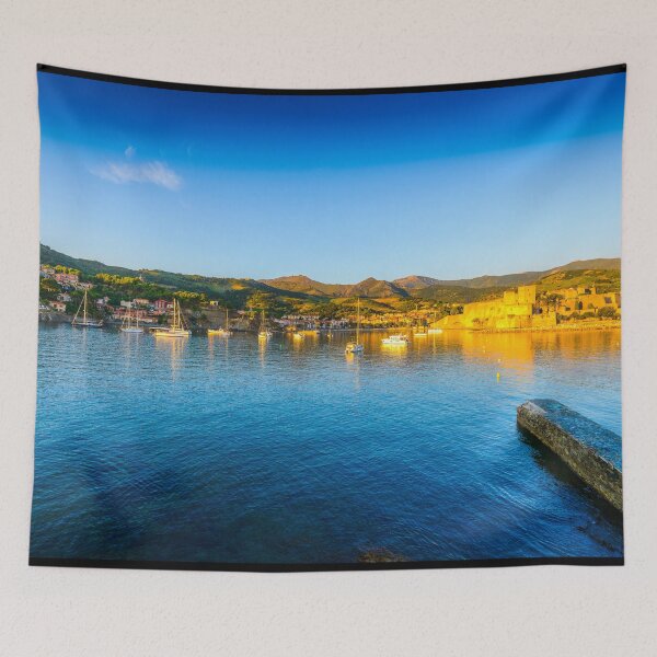 Item preview, Sunrise in Collioure designed and sold by Gaël FONTAINE.