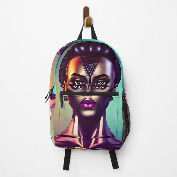 Item preview, Retrofuturism Queen designed and sold by BigBrainArtwork.
