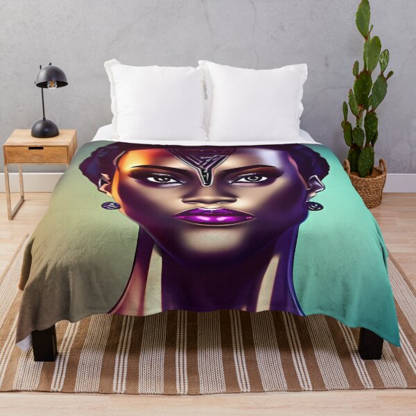 Item preview, Retrofuturism Queen designed and sold by BigBrainArtwork.
