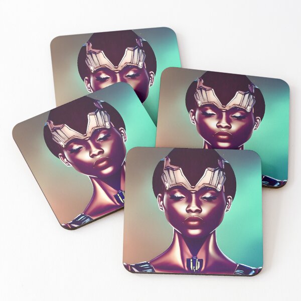 Item preview, Retrofuturism Goddess designed and sold by BigBrainArtwork.