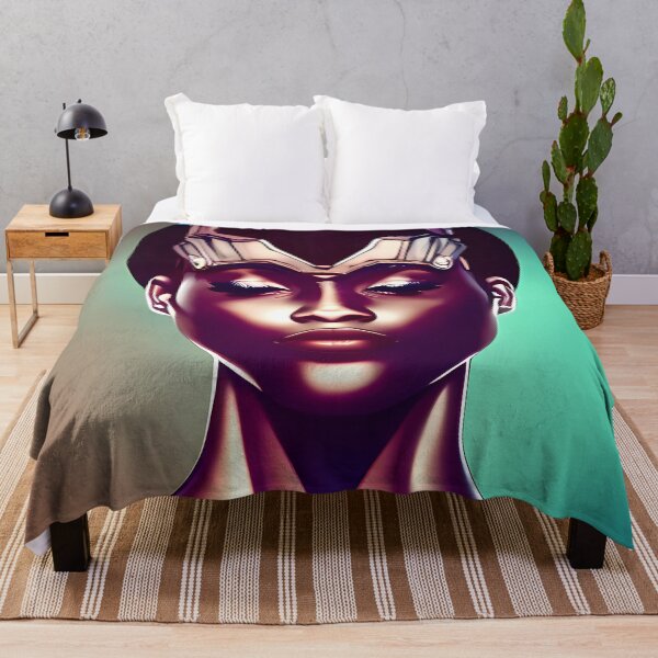 Item preview, Retrofuturism Goddess designed and sold by BigBrainArtwork.