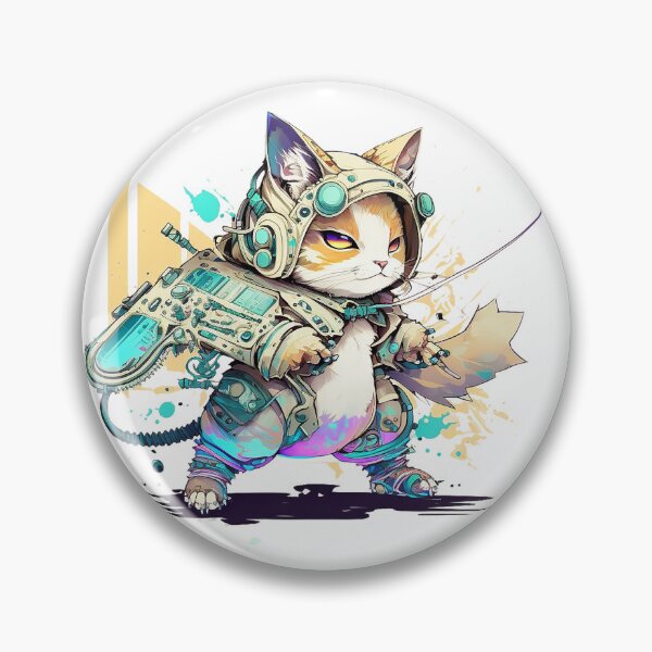 Item preview, Cybercat: Enigmaine Coon designed and sold by shawnwalrus.