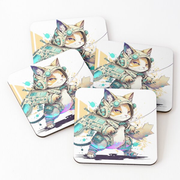 Item preview, Cybercat: Enigmaine Coon designed and sold by shawnwalrus.