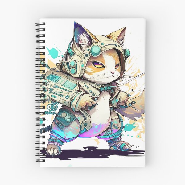 Item preview, Cybercat: Enigmaine Coon designed and sold by shawnwalrus.
