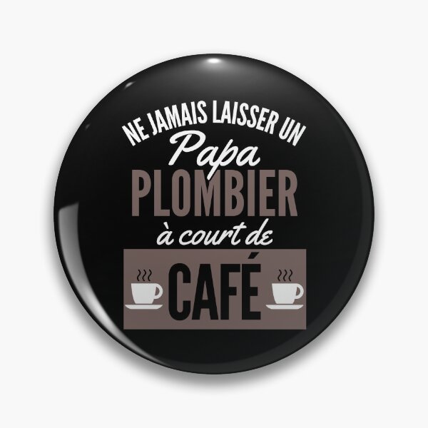 Aperçu de l'œuvre Cadeau Humour Papa plombier Café créée et vendue par RomualdGR.