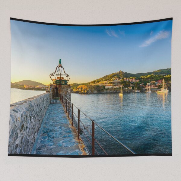 Item preview, Sunrise in Collioure designed and sold by Gaël FONTAINE.