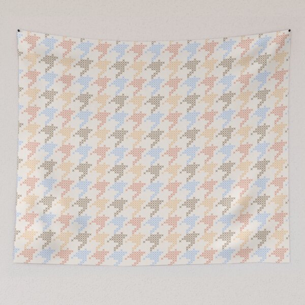 Item preview, Boho vintage Houndstooth designed and sold by FrancesPoff.