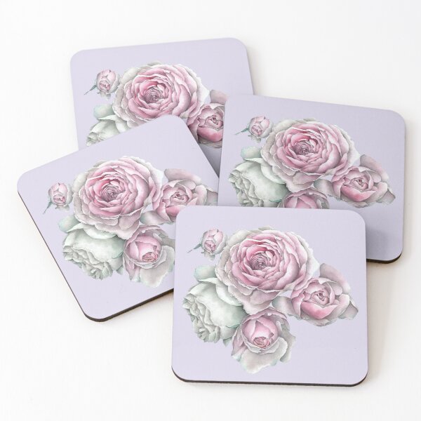 Item preview, Pink Roses Watercolor Design designed and sold by Heezel.
