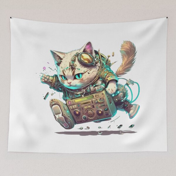 Item preview, Cybercat: Munchkin Williams IV designed and sold by shawnwalrus.