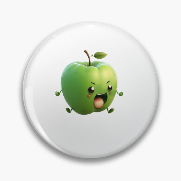 Item preview, Angry Apple Themed Character designed and sold by ByDigitalDream.