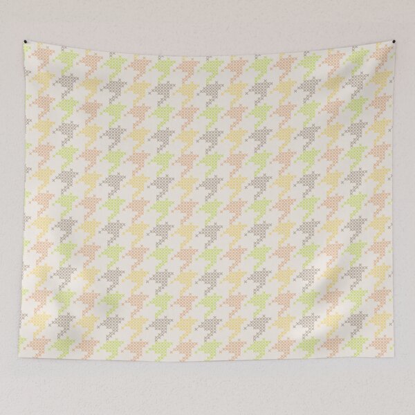Item preview, Boho vintage Houndstooth designed and sold by FrancesPoff.