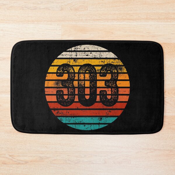 Item preview, Distressed Vintage Sunset 303 Area Code designed and sold by Gold Wings Tees.