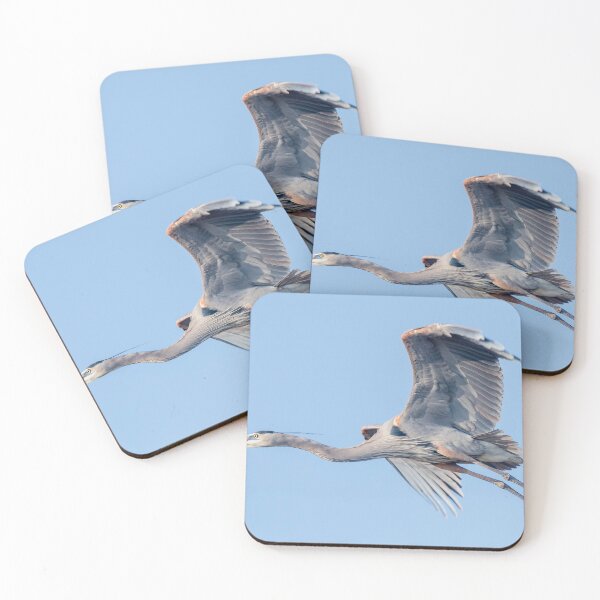 Item preview, Great Blue Heron Flying with its Wings Spread designed and sold by Puttaswamy Ravishankar.