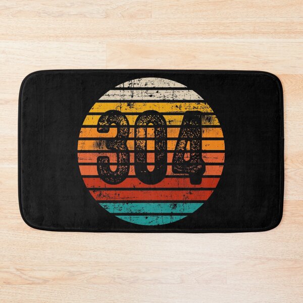 Item preview, Distressed Vintage Sunset 304 Area Code designed and sold by Gold Wings Tees.
