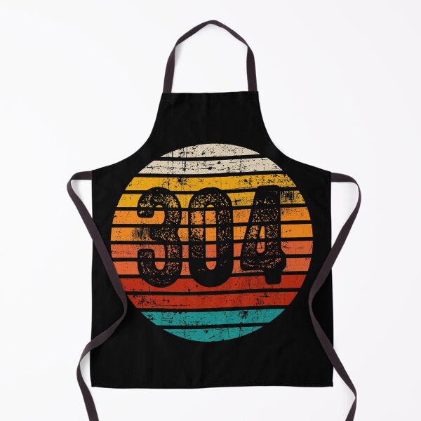 Item preview, Distressed Vintage Sunset 304 Area Code designed and sold by Gold Wings Tees.