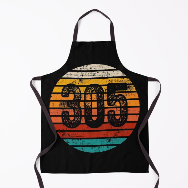 Item preview, Distressed Vintage Sunset 305 Area Code designed and sold by Gold Wings Tees.