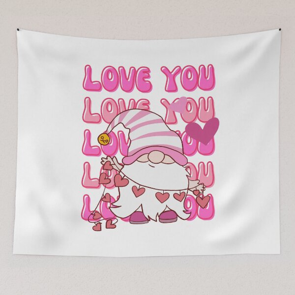 Item preview, Valentine Gnomes Hearts, Love You, Cute Valentines Day designed and sold by Colors nature.