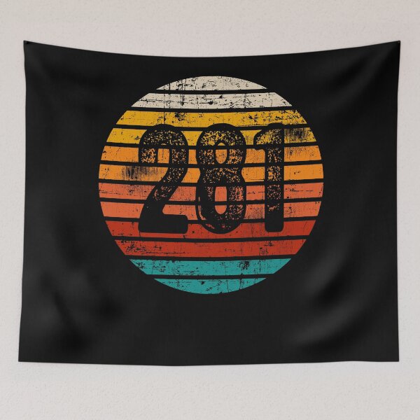 Item preview, Distressed Vintage Sunset 281 Area Code designed and sold by Gold Wings Tees.