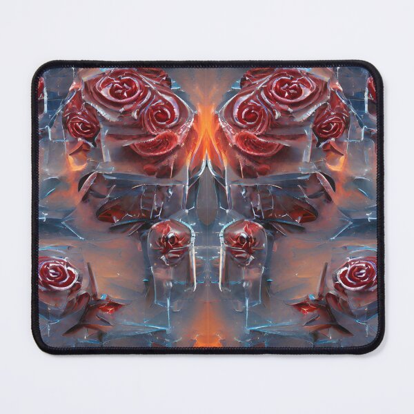Item preview, Frozen Red Roses 5 - Throw Pillows and Prints.  designed and sold by ScatterHub.