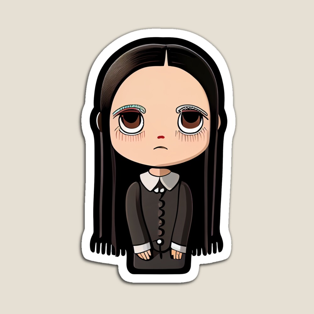 Wednesday Thing Sticker  Addams family characters, Addams family hand,  Family drawing