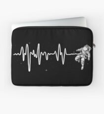 Funda para portátil Latido del corazón del espacio