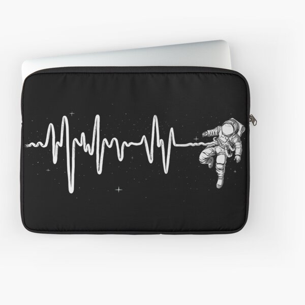 Space Heartbeat Laptop Sleeve